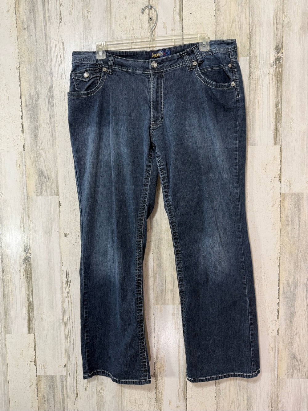 Angels Women's Dark Indigo Boot Cut Jeans